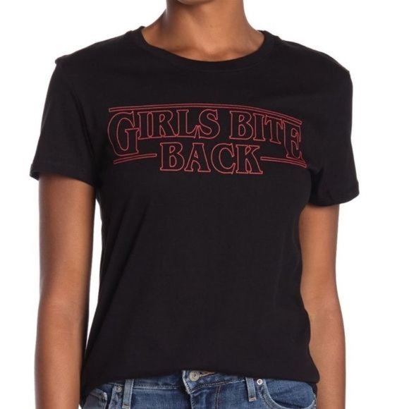 Prince Peter Collection Tops - REVOLVE PRINCE PETER Girls Bite Back Crewneck T-Shirt Size M